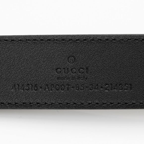 Gucci Leather GG Marmont Belt - Size 34 / 85 - Picture 2 of 3